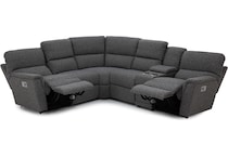 la z boy grey mtn fab sectional pkg  