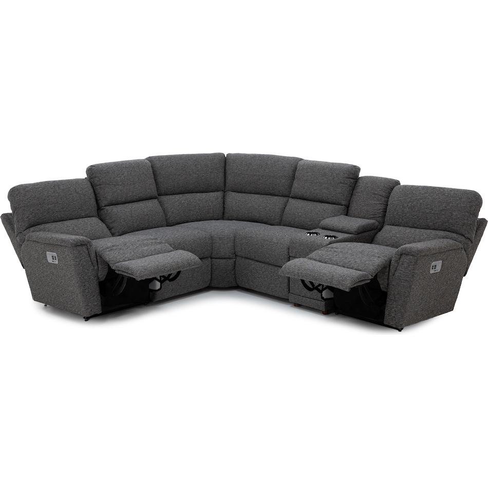 la z boy grey mtn fab sectional pkg  