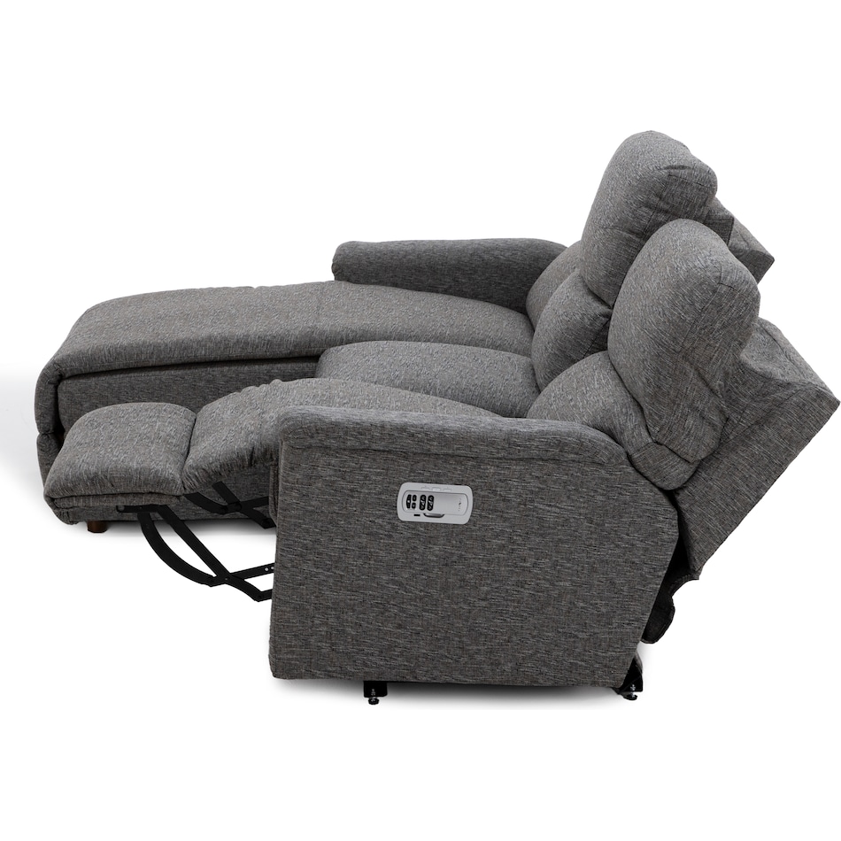 la z boy grey mtn fab sectional pkg  