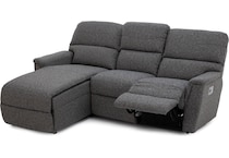 la z boy grey mtn fab sectional pkg  