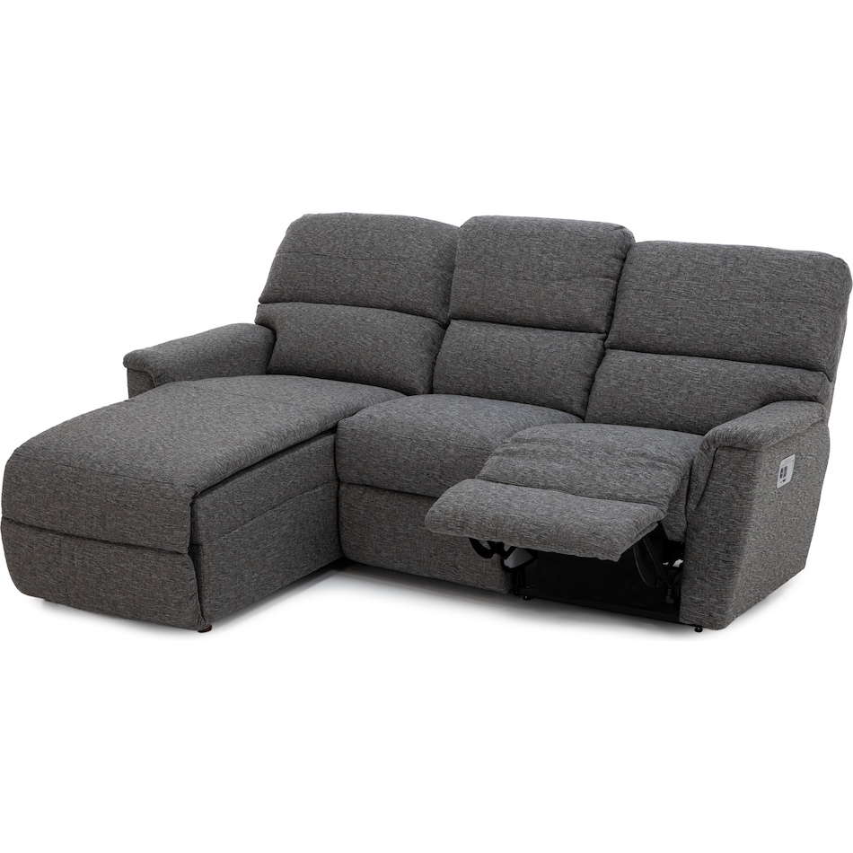 la z boy grey mtn fab sectional pkg  