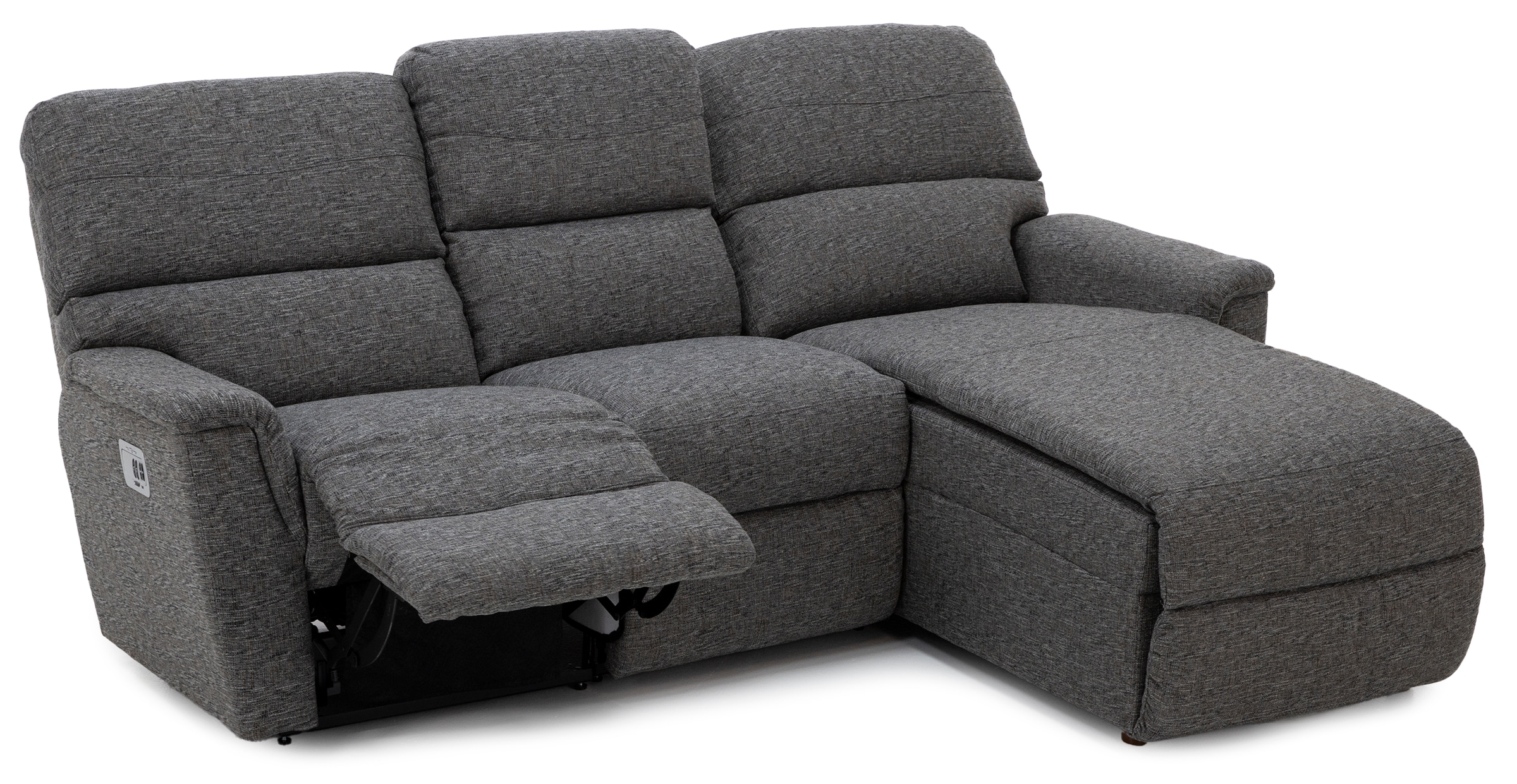 Ava 3-Pc. Power Headrest Reclining Chaise Sofa | Steinhafels