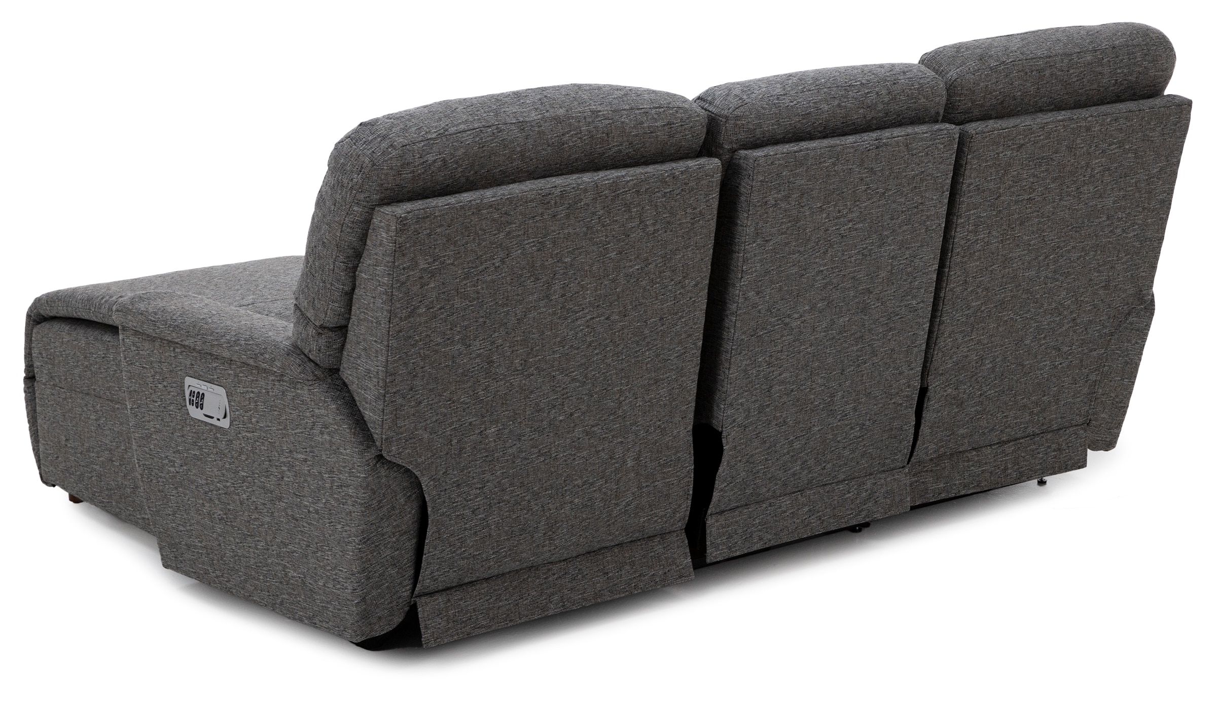 Ava 3-Pc. Power Headrest Reclining Chaise Sofa | Steinhafels