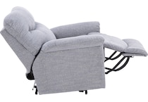 la z boy grey recliner   