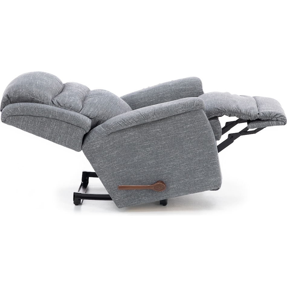 la z boy grey recliner   