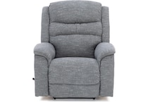 la z boy grey recliner   