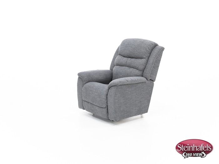 la z boy grey recliner  image   