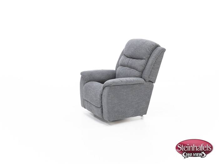 la z boy grey recliner  image   