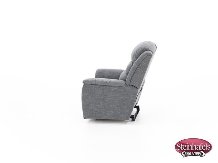 la z boy grey recliner  image   