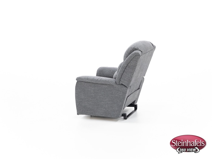 la z boy grey recliner  image   