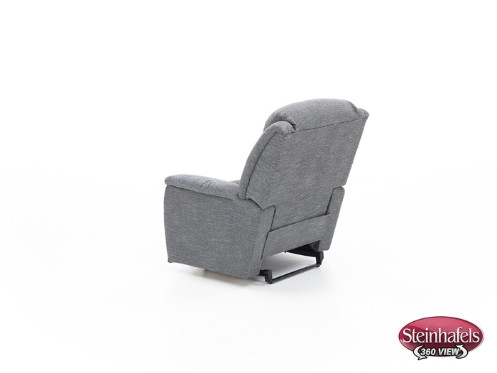 la z boy grey recliner  image   