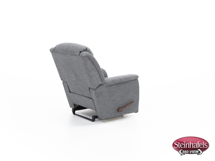 la z boy grey recliner  image   