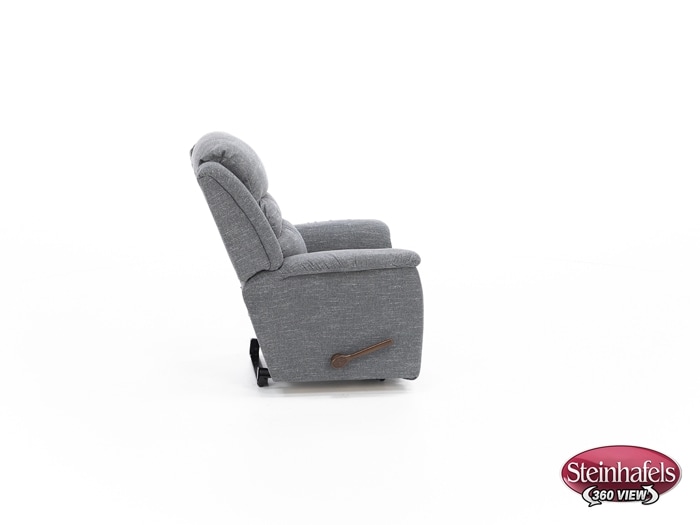 la z boy grey recliner  image   