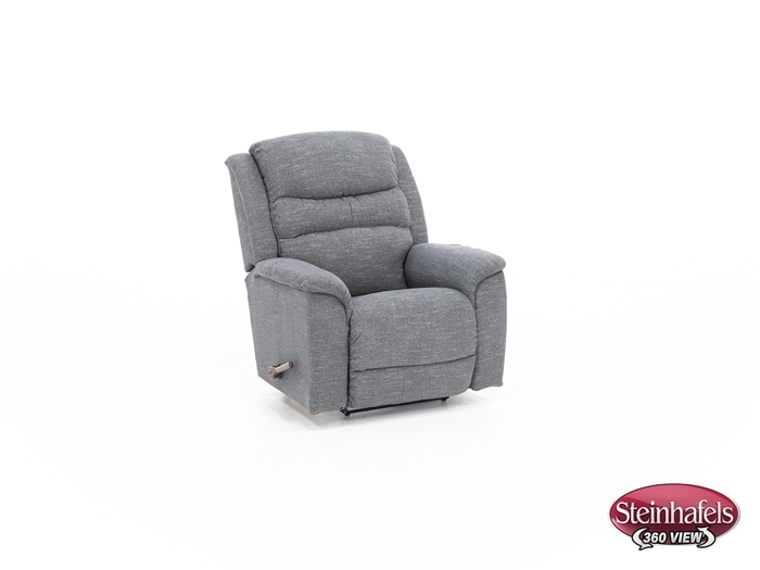 la z boy grey recliner  image   