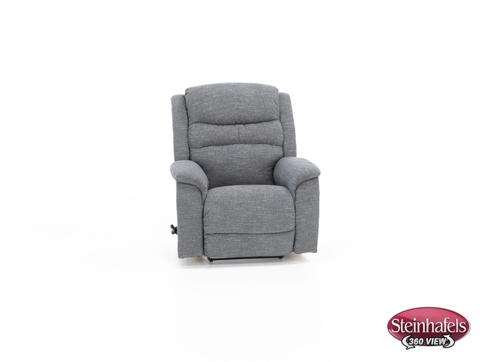 la z boy grey recliner  image   