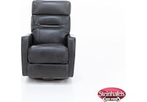 la z boy grey recliner  image   