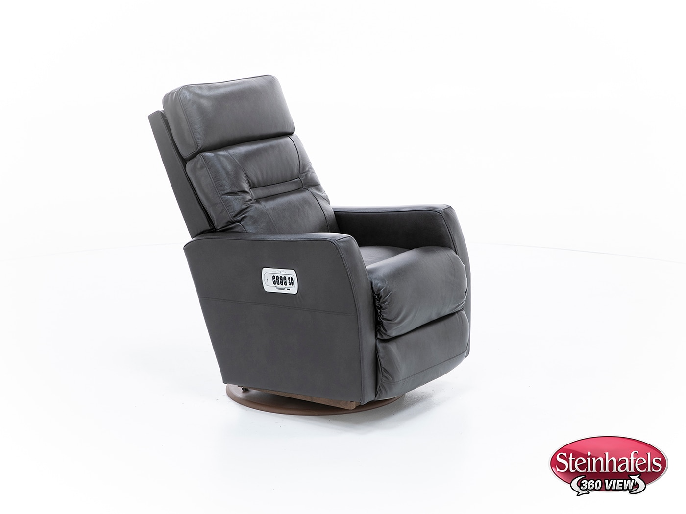 la z boy grey recliner  image   