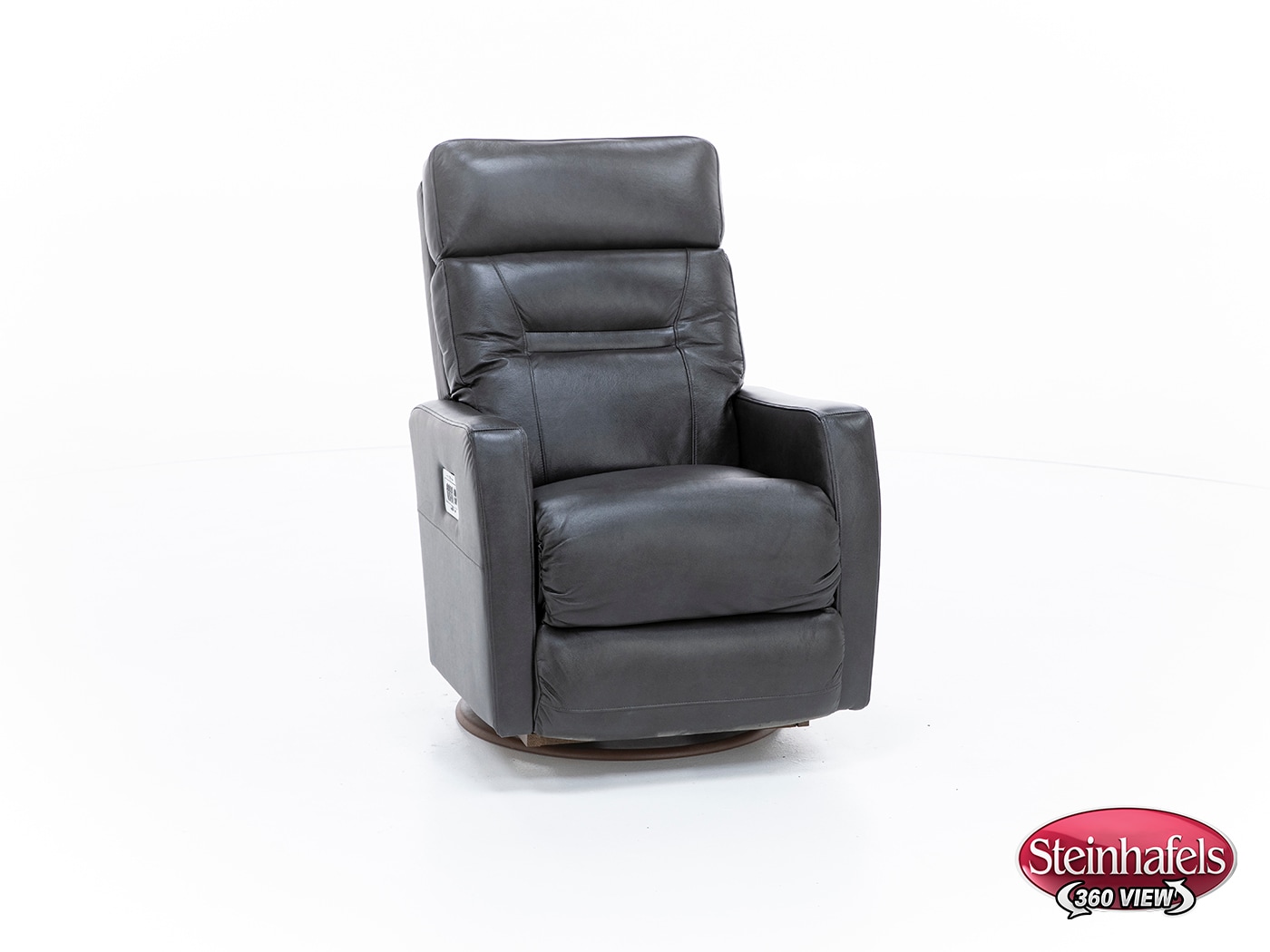 la z boy grey recliner  image   