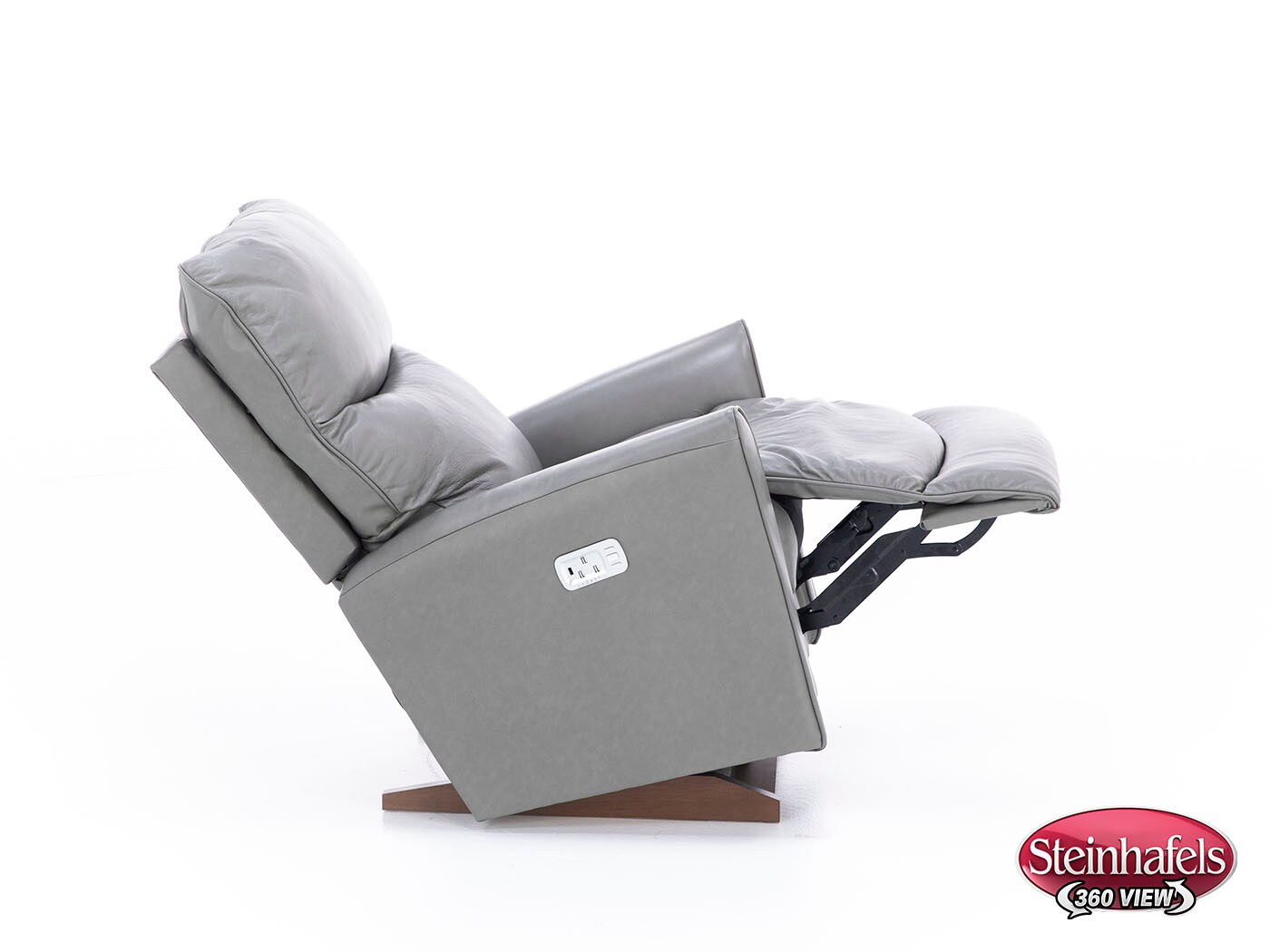 la z boy grey recliner  image z  