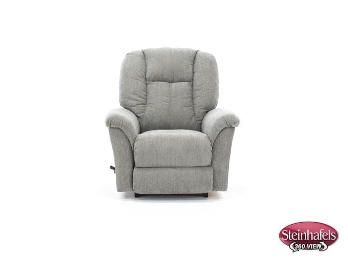 la z boy grey recliner  image   