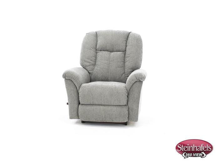 la z boy grey recliner  image   