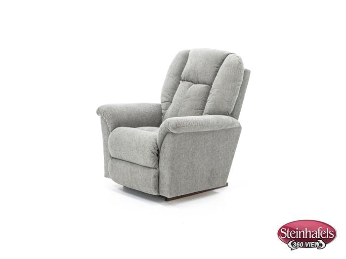 la z boy grey recliner  image   