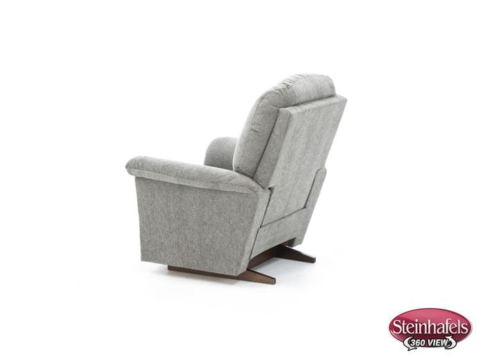 la z boy grey recliner  image   