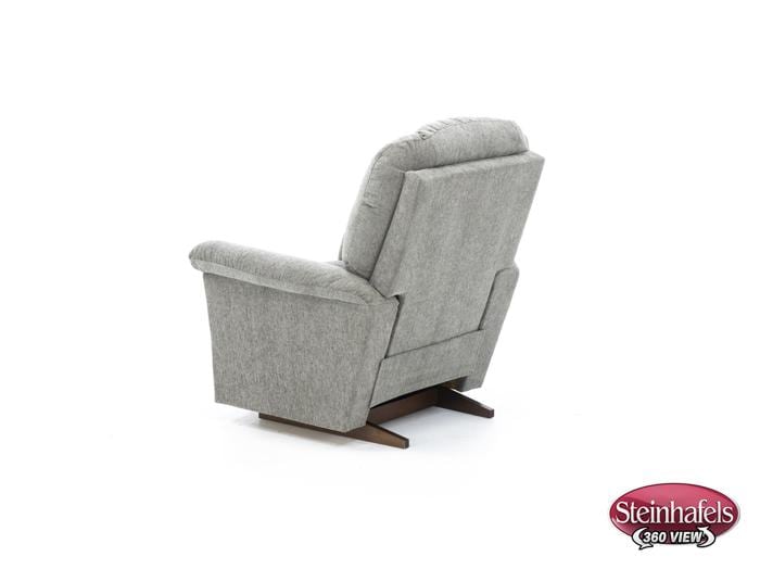 la z boy grey recliner  image   