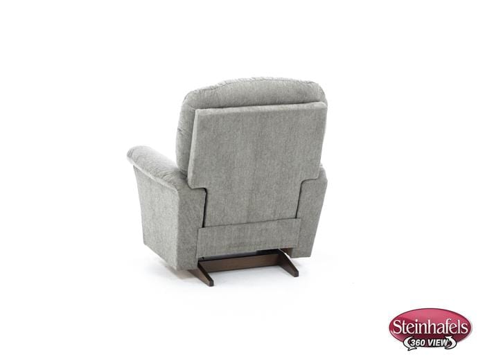 la z boy grey recliner  image   