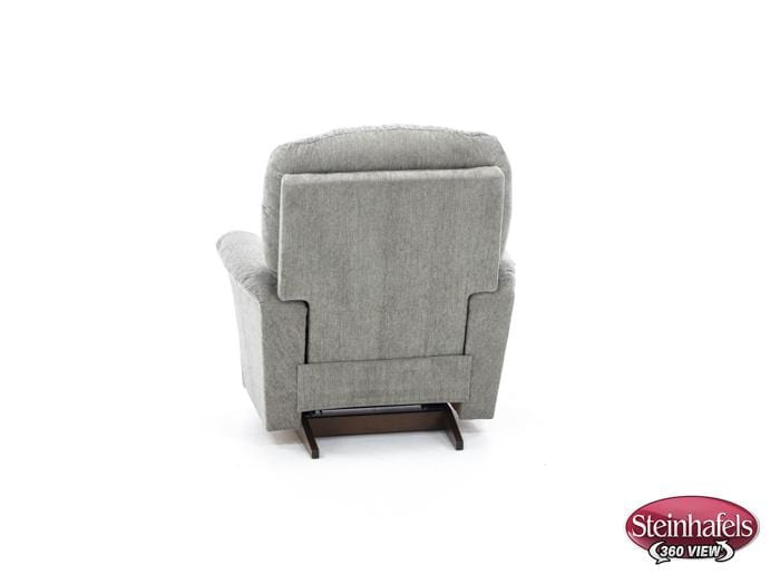 la z boy grey recliner  image   