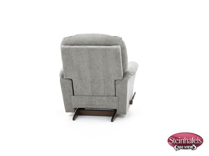la z boy grey recliner  image   