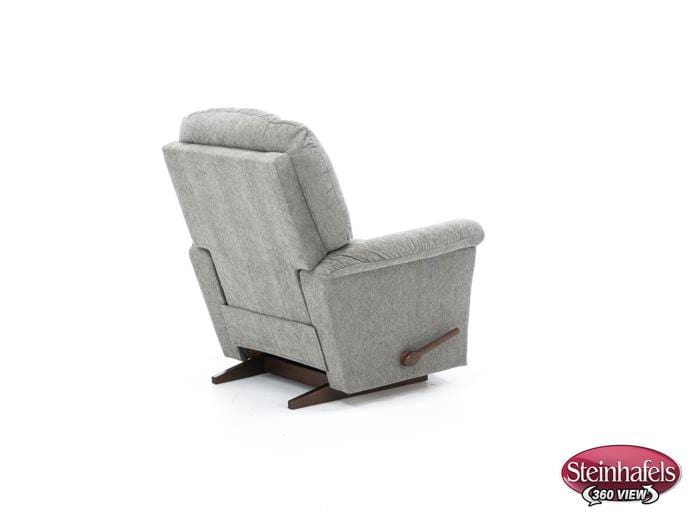 la z boy grey recliner  image   