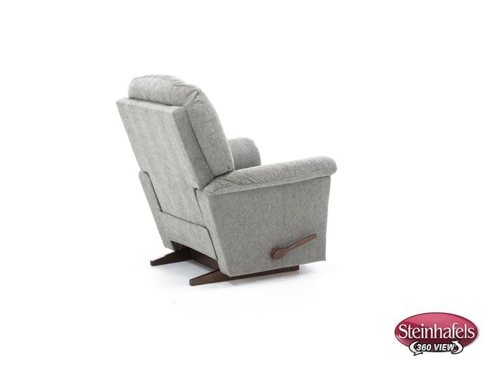 la z boy grey recliner  image   
