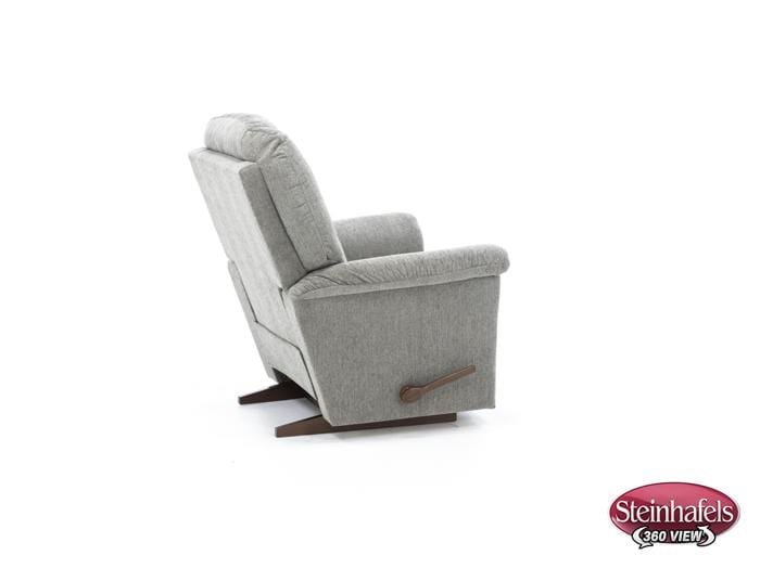 la z boy grey recliner  image   