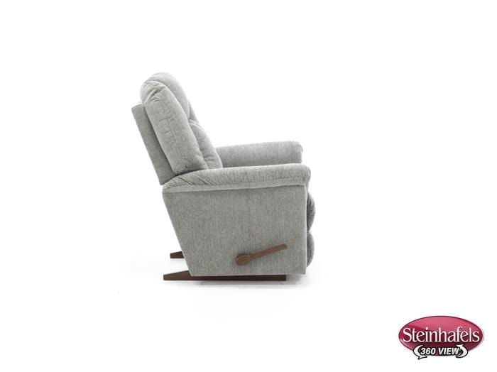 la z boy grey recliner  image   