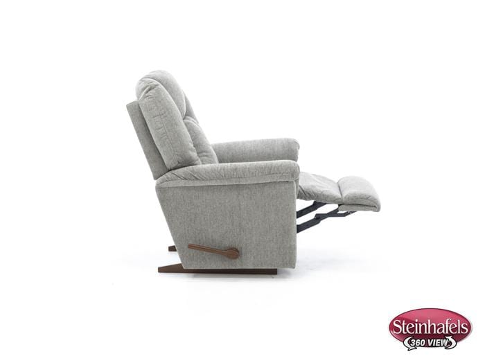 la z boy grey recliner  image   