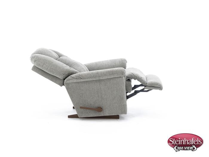la z boy grey recliner  image   