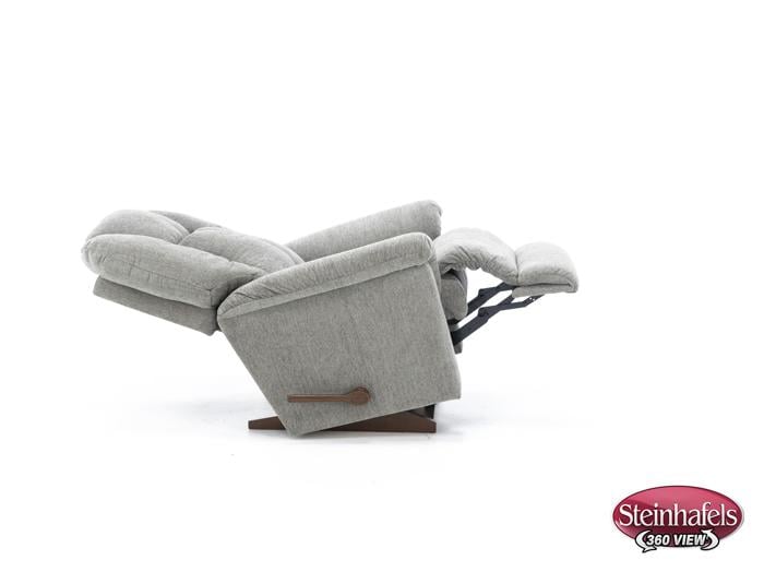 la z boy grey recliner  image   