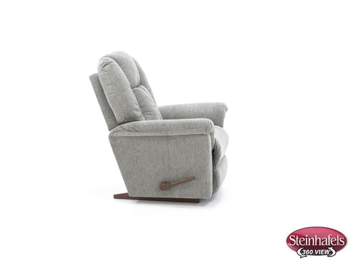 la z boy grey recliner  image   