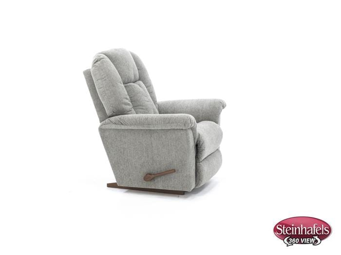 la z boy grey recliner  image   