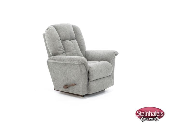 la z boy grey recliner  image   