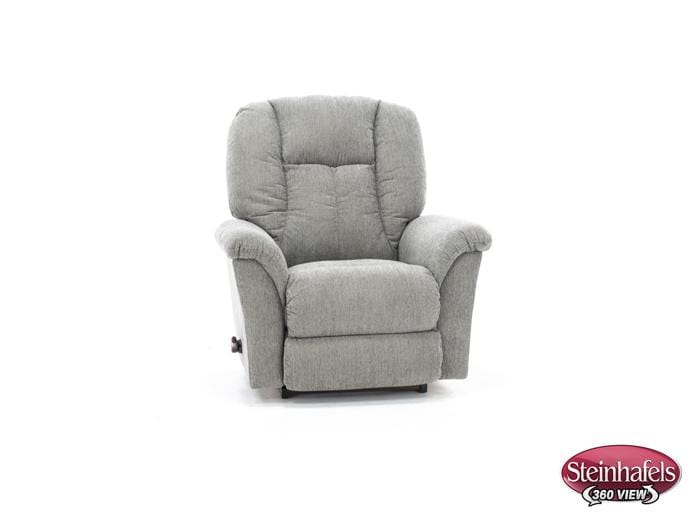 la z boy grey recliner  image   