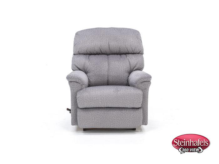 la z boy grey recliner  image   