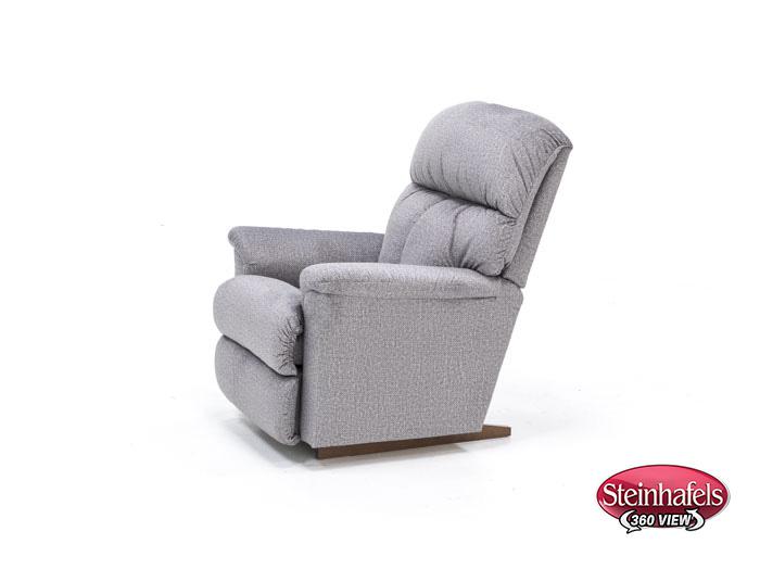 la z boy grey recliner  image   