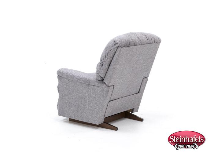 la z boy grey recliner  image   