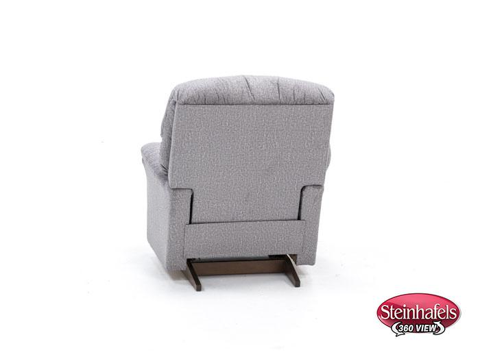 la z boy grey recliner  image   