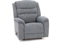 la z boy grey recliner   