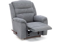 la z boy grey recliner   