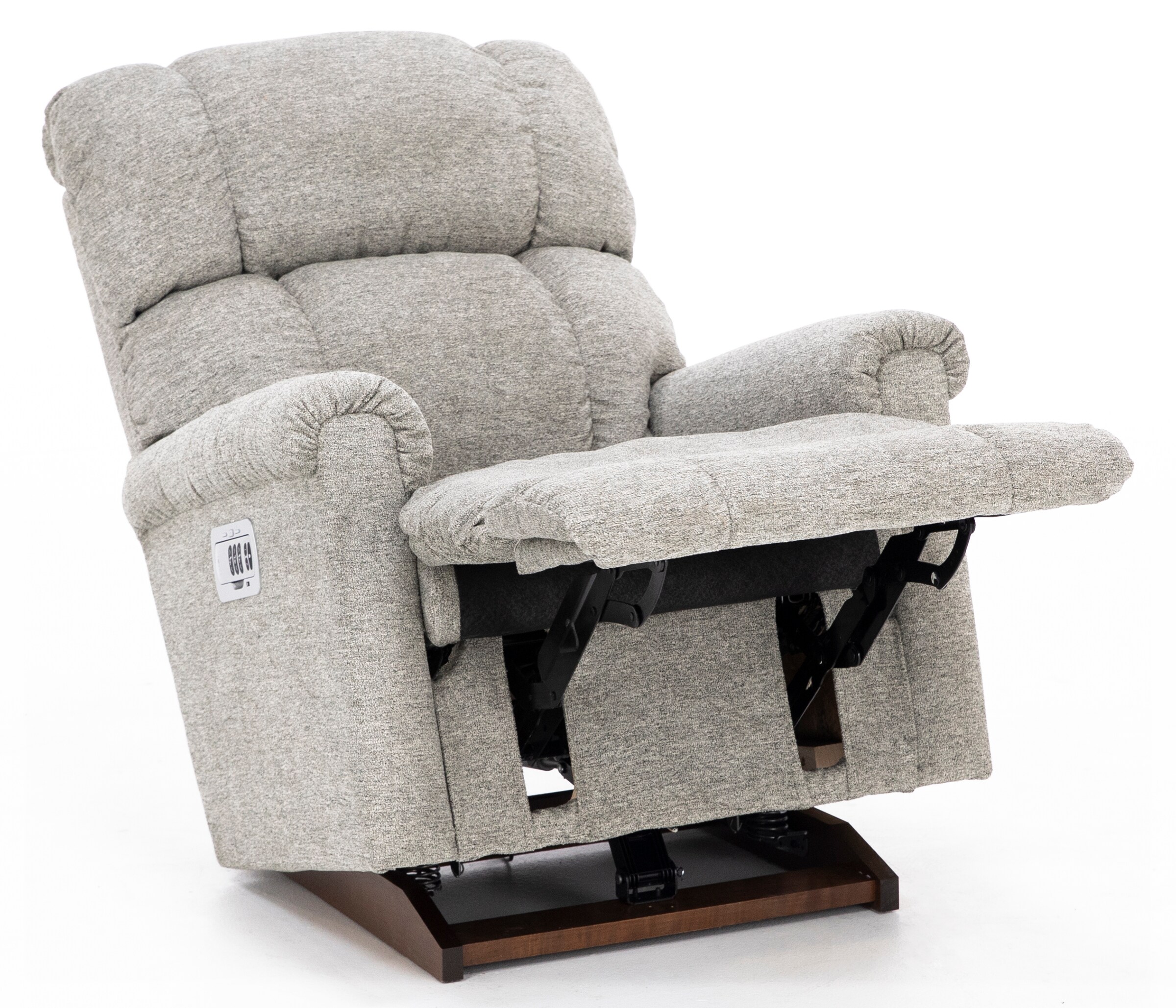 Pinnacle Power Headrest Rocker Recliner with Wireless Remote