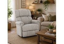 la z boy grey recliner   